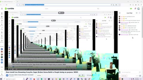 Door install Live Streaming CrazyJim, Super Broken Senna Build vs People losing on purpose. WOO!