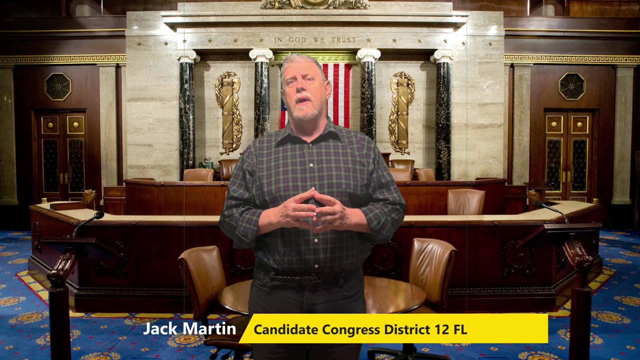 DC needs new blood Jack Martin for Congress District 12 Fl