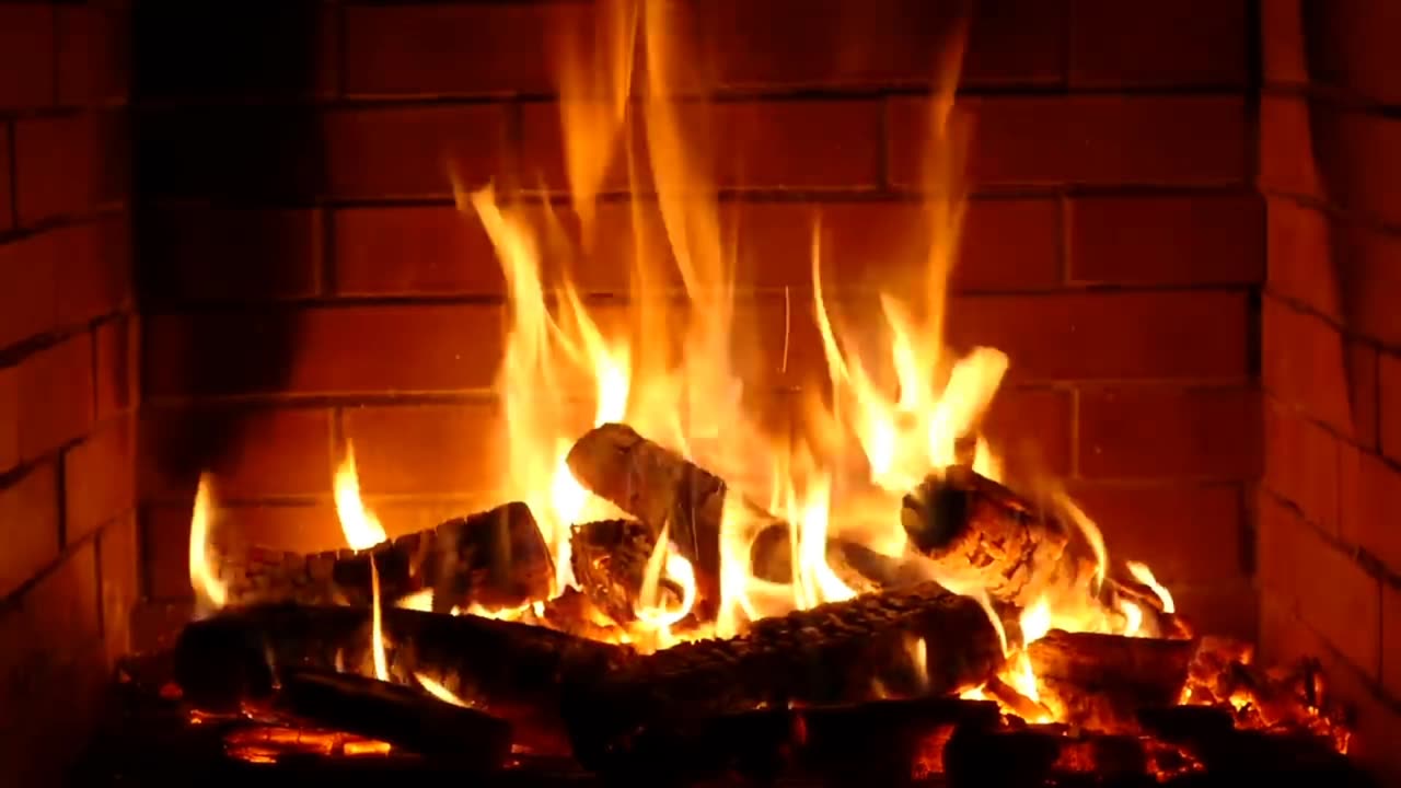 "Fireplace Bliss: Embracing the Warmth"