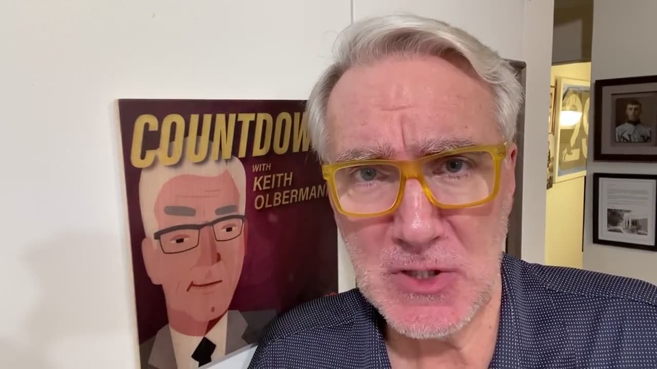 Of course Keith Olbermann wants President Trump executed?