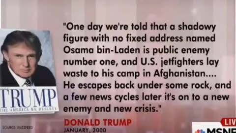 Donald J Trump Predicted 9/11, 19 Months Before It Happened!