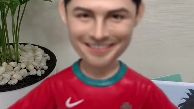 Cristiano Ronaldo made from polymer clay, sculpture timelapse [Clay Artisan JAY] #Shorts