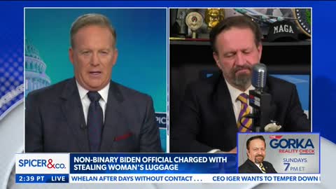 Why did Biden hire this felonious pervert? Sebastian Gorka with Sean Spicer