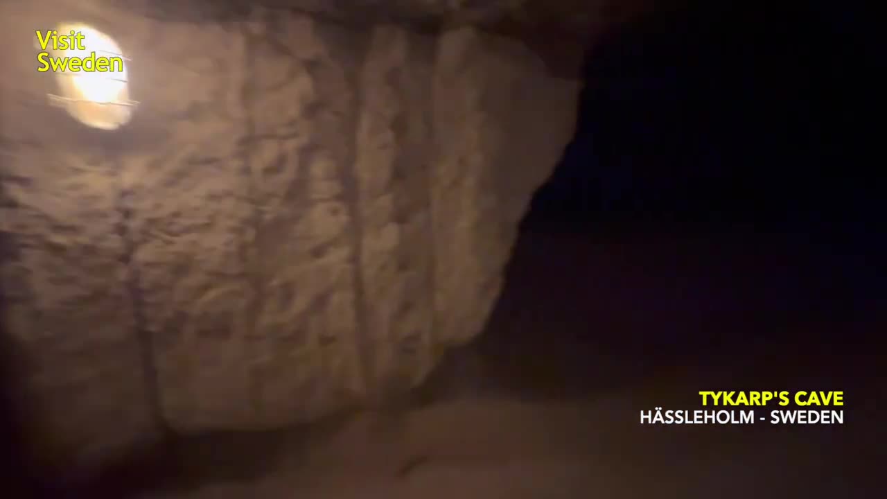 Visiting Tykarps Cave - Hässleholm، Skåne County of Sweden