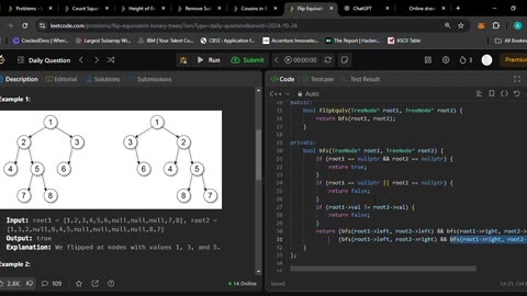 951. Flip Equivalent Binary Trees