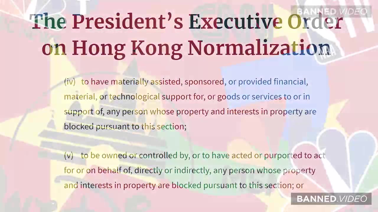 Executive Order on Hong Kong Normalization Is A Declaration Of War