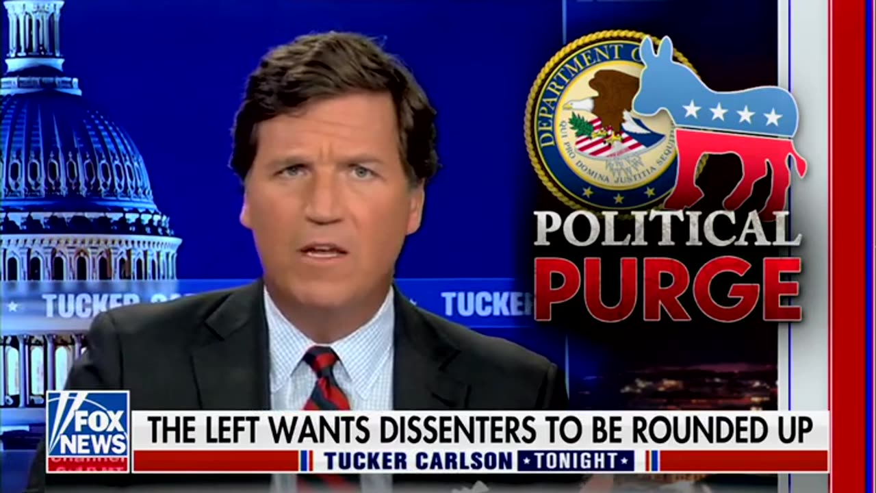 'These Are Americans': Tucker Carlson Blasts DOJ For Targeting Trump Voters