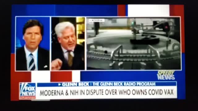 GLENN BECK ON FOX NEWS CONFIRMS THAT VAXX & THE VACCINATED ARE PATENTED