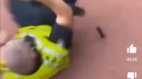 Officer Hurts Himself #funny