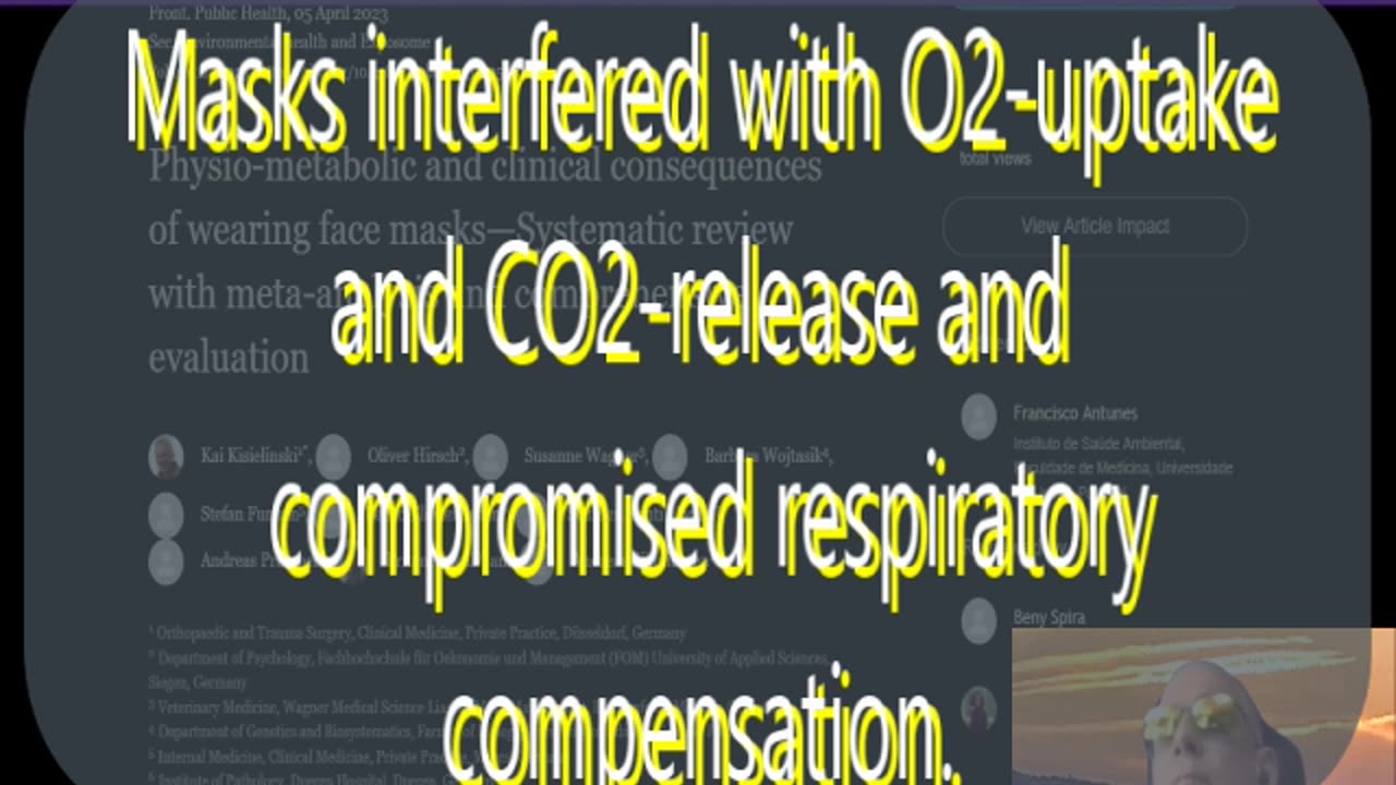 Ep 132 Masks interfered with O2-uptake and CO2-release & more