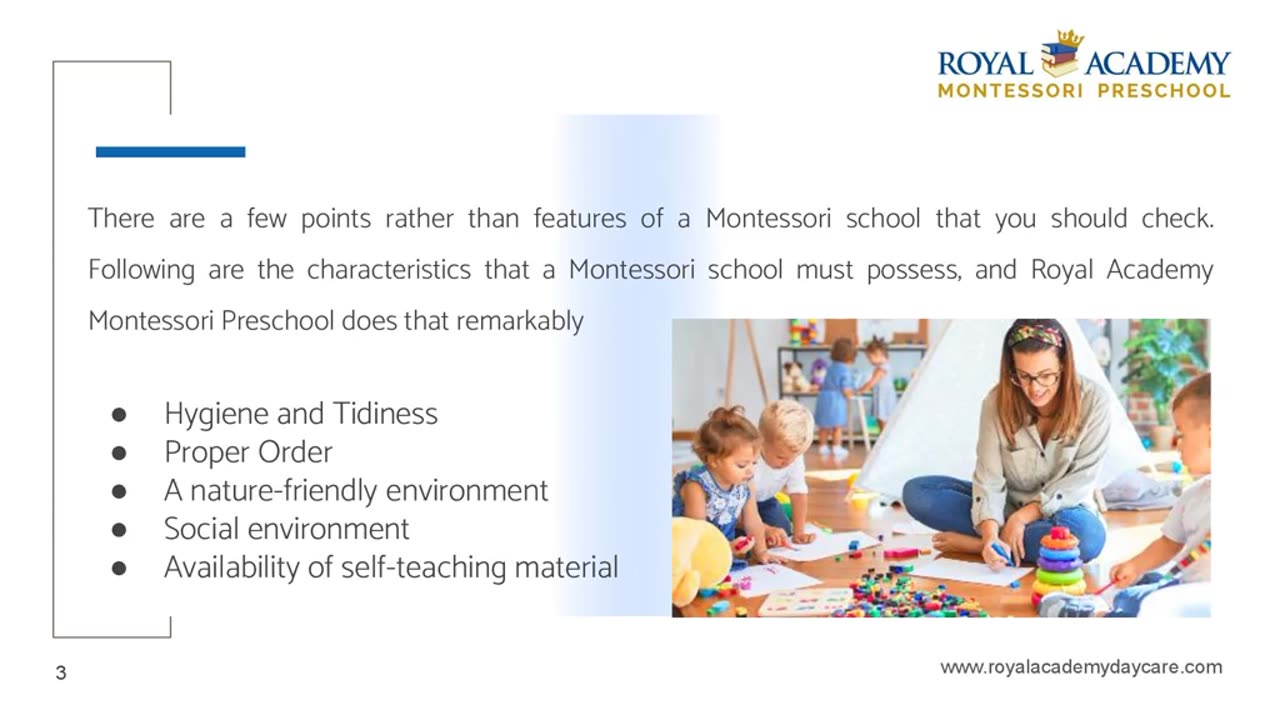 Points To Consider When Choosing a Montessori School