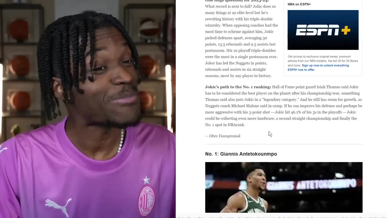 ESPN's Top 100 NBA Players List Is