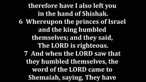 2 Chronicles 12 King James version