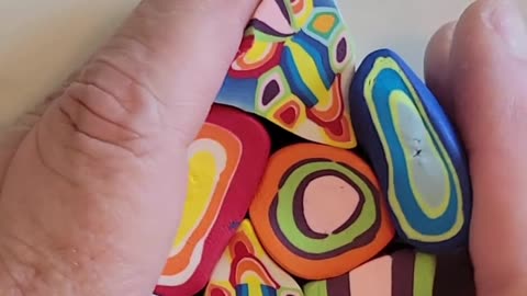 Polymer Clay Kaleidoscope Cane