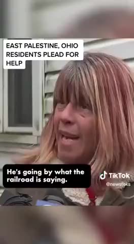 EAST PALESTINE OHIO IS AN EXAMPLE OF HOW THEY WILL GET PEOPLE TO BEG TO BE PUT IN FEMA CAMPS