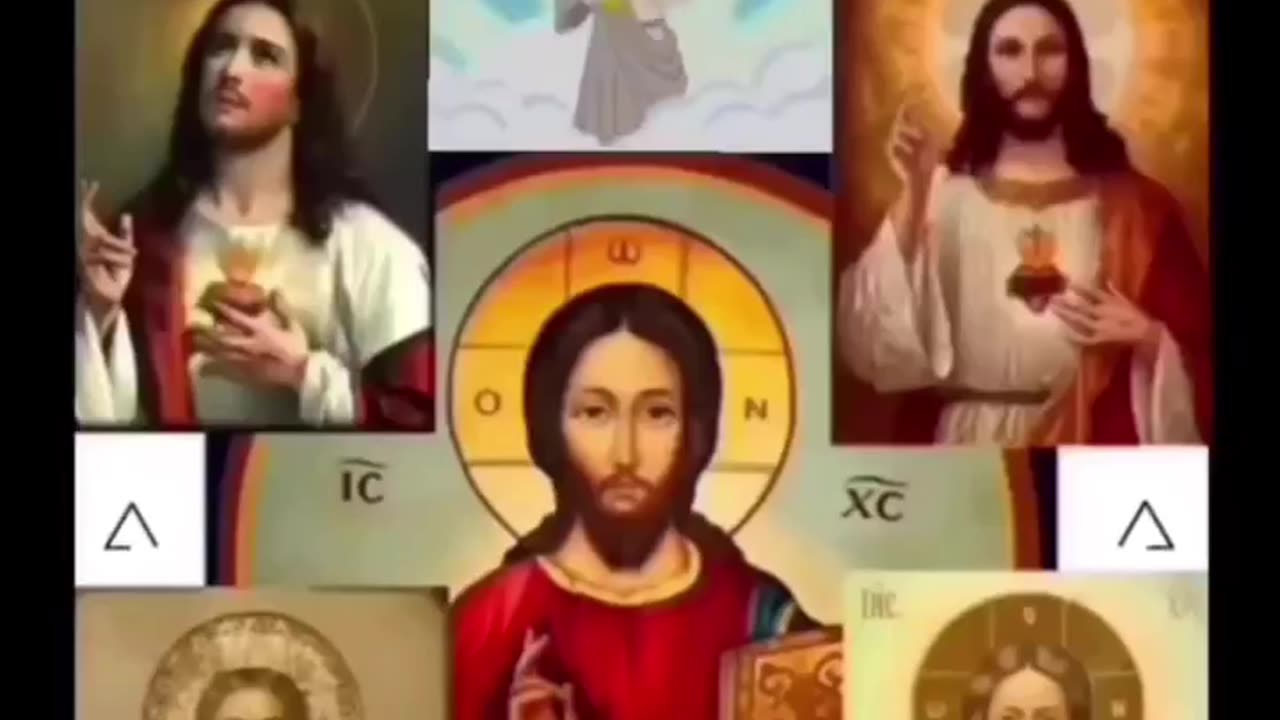 There is no image of Jesus.