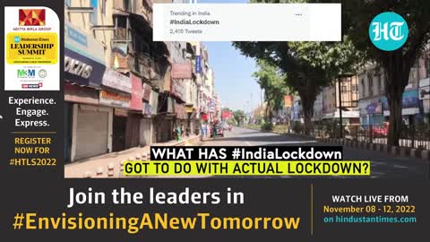 MASSIVE SCARE AS COUTHA#IndiaLockdown TRENDS