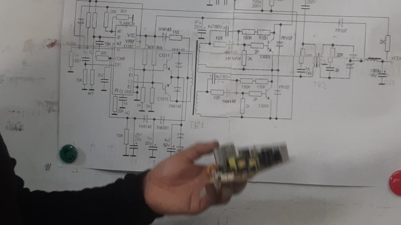 ⚡Как ремонтировать плату охлаждения PCB180919L1 кулера воды? Диоды (1N4007). Транзистор (13007)