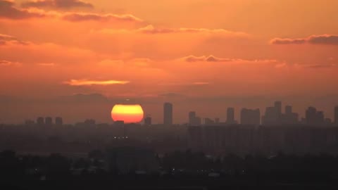 Sunngset timelapse in just 10 secceconds