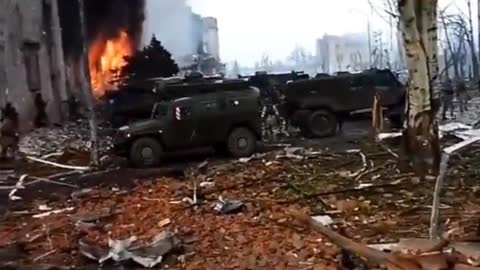 Archival footage from Mariupol, Russian special forces storming the fortified areas