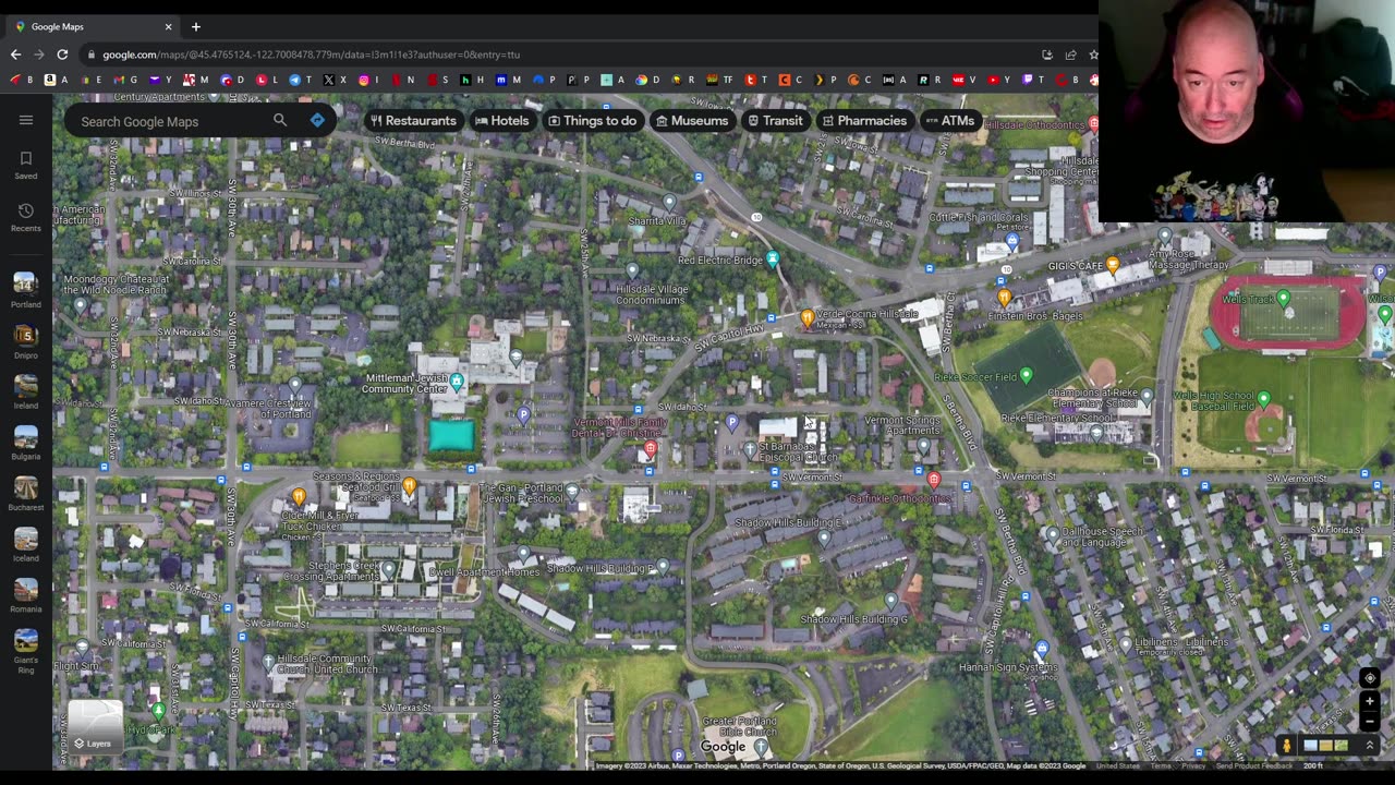 I went for a long walk today