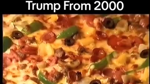 Donald Trump Pizza AD