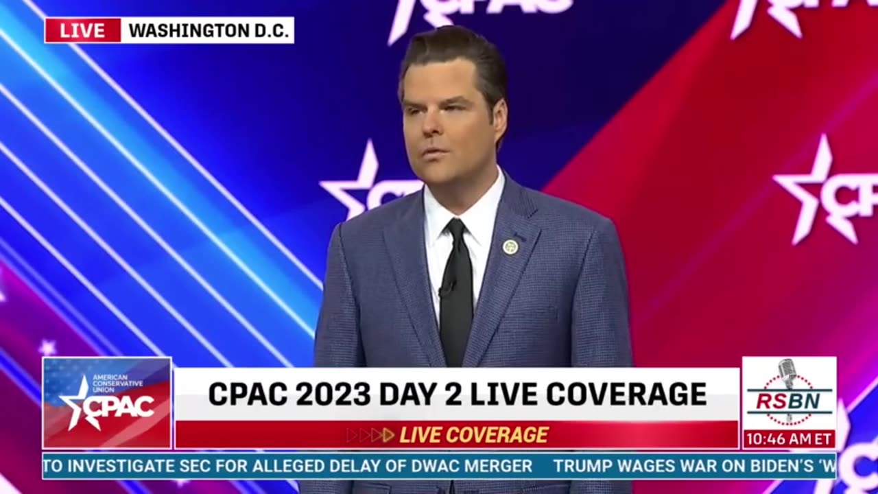 CPAC 2023: Matte Gaetz speaks in Washington DC (Full Speech)