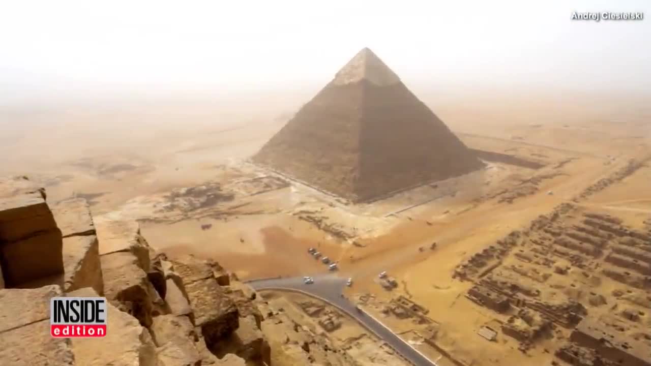 Watch This Teen Illegally Climb Egypt's Great Pyramid