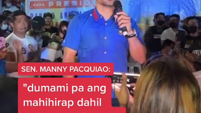 Kung si MannyPacquiao raw angmagiging pangulo...