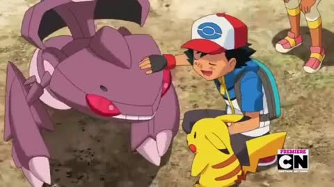 Ash promises to take Genesect back home