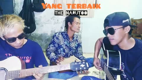 YANG TERBAIK acostic THE NARUTOO BAND ngulik lagu dibeskemp #kkandree #yangterbaik #acoustic