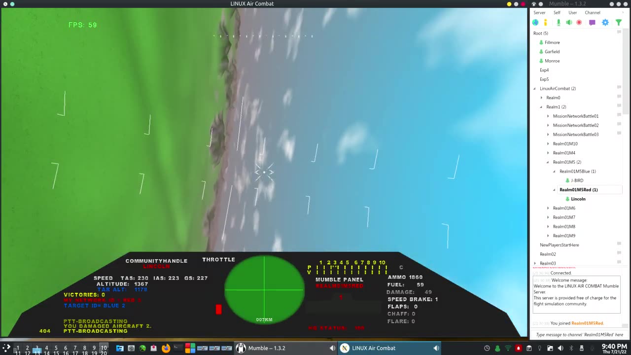 Linux Air Combat 2022 - 57