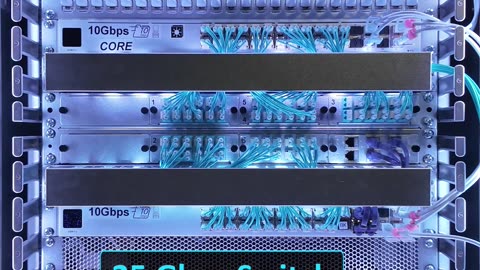 Custom 25gbps Ubiquiti UniFi Rack