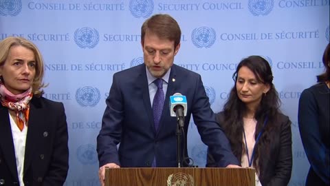 Afghanistan Joint stakeout on Women, Peace and Security - Security Council Stakeout (8 March 2023)