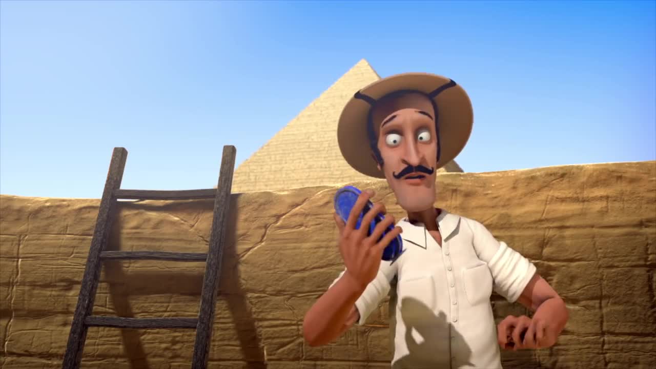 The Egyptian Pyramids - Funny Animated Short Film