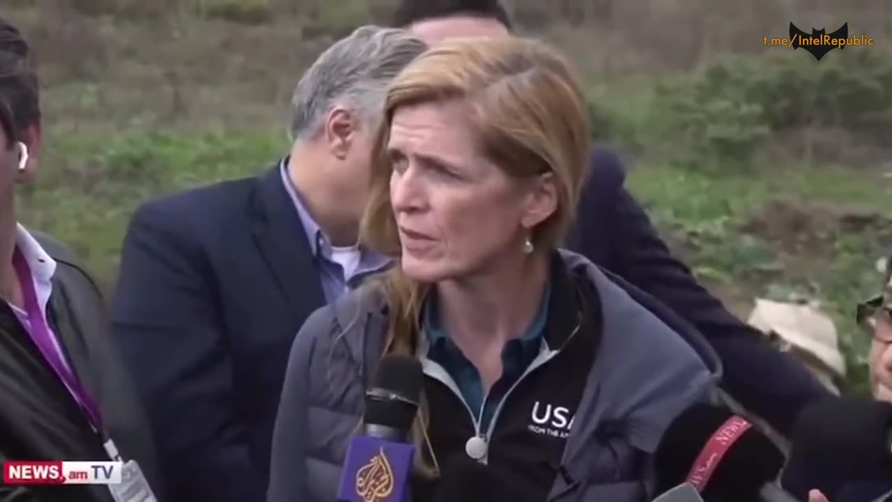 Armenian Yells At USAID Chief Samantha Power to "Go back to her country, we don't care about the lies!"