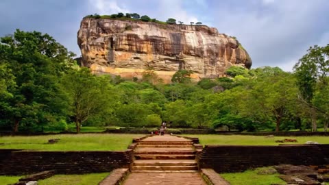 Ancient City Found Atop Huge Rock In Sri Lanka