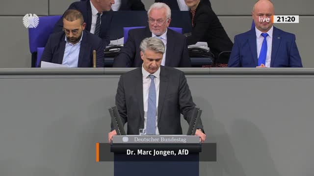 Dr. Marc Jongen Rede vom 15.12.2022 - Arbeitsbedingungen in der Wissenschaft