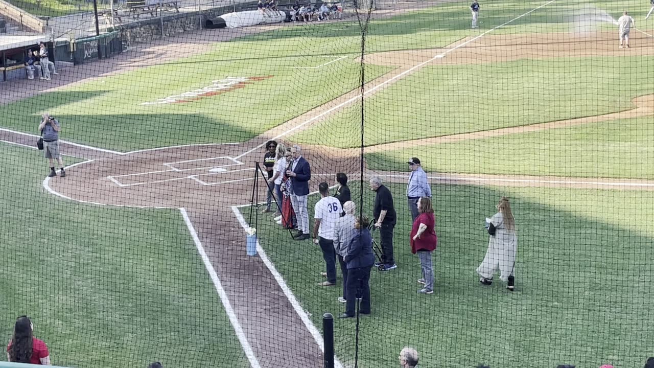 Holman stadium commemoration first USA integrated pro baseball team