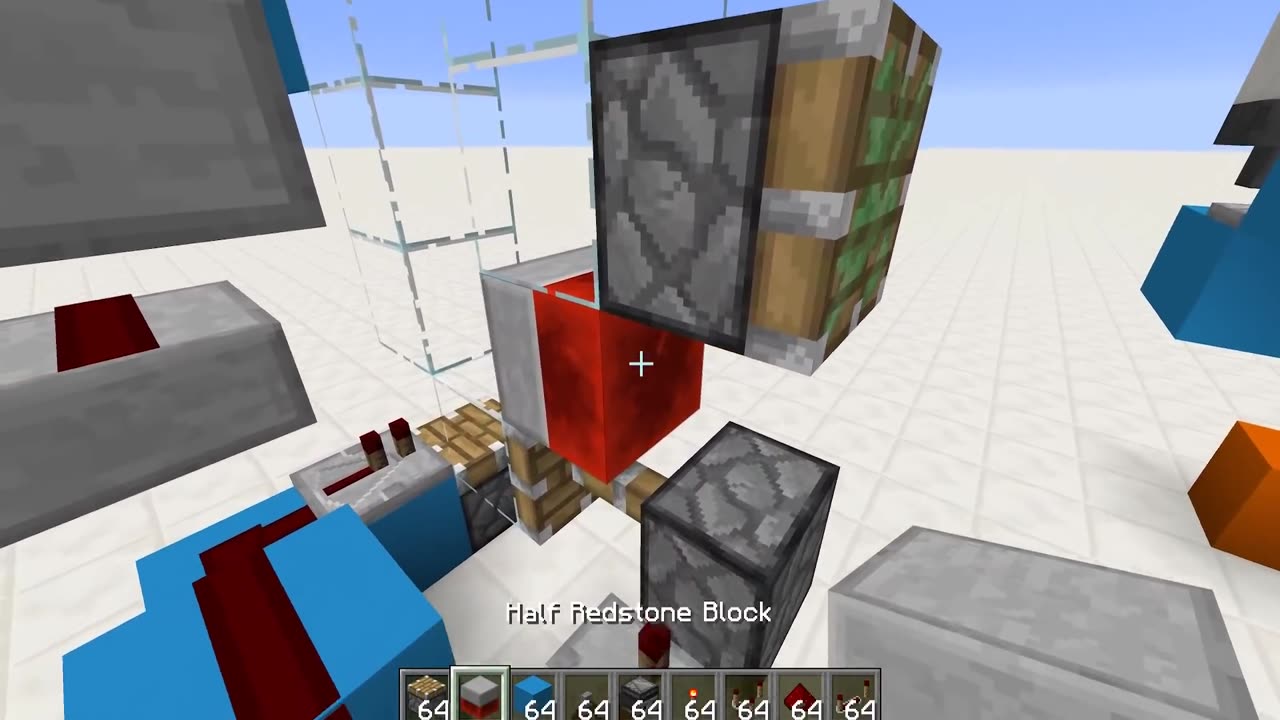 How Useful is a HALF REDSTONE BLOCK in Minecraft?