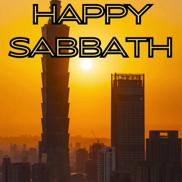 Happy Sabbath Day