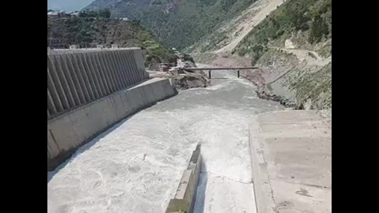 Mangla Dam - Azad Kashmir - Pakistan - Taking a Closer look after crossing Security gate.