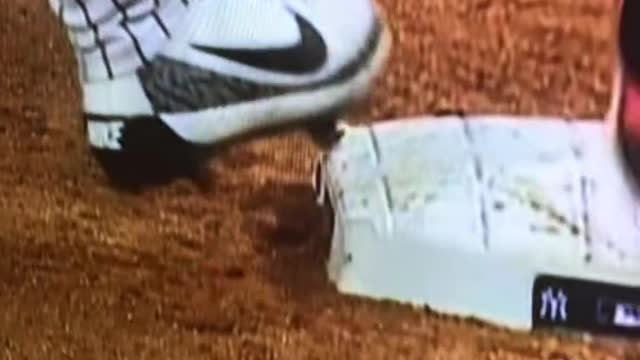 The biggest replay review of the playoffs is José Altuve safe or out