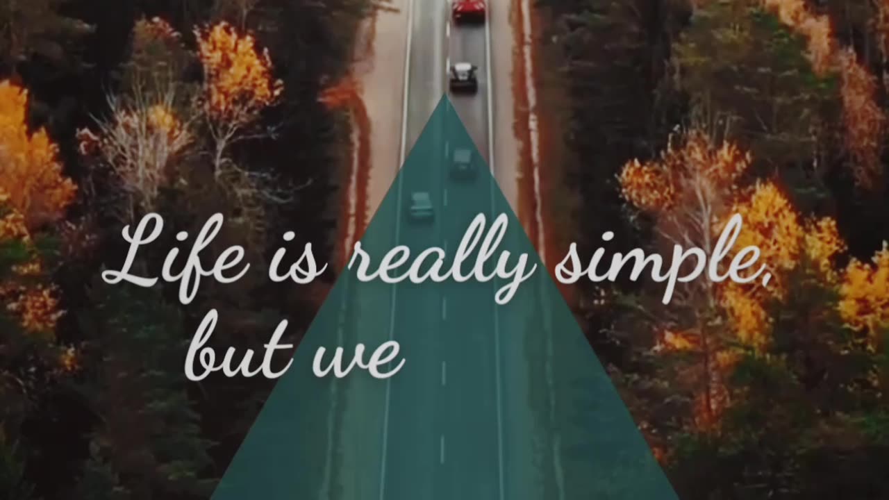 LIfe is really simple... Quote❤️ | Ahmed Quotes