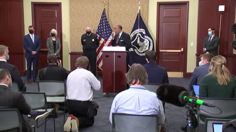 U.S. Capitol Police Hold Press Conference on January 6 2021