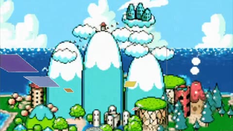 Squidward Is Playing With Tiles On Yoshi Island 🏝️