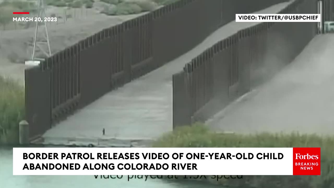 Border Patrol Releases Video Of One-Year-Old Child Abandoned Along Colorado River