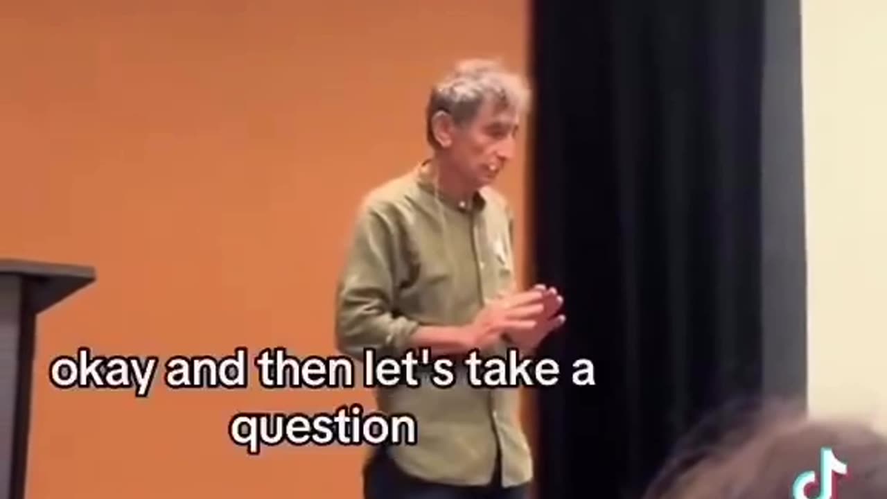 Gabor Maté explaining the background of “animals”