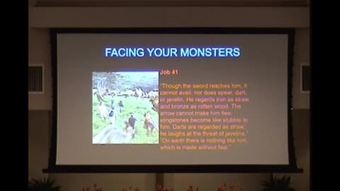 Winton Road First Church of God: Facing Your Monsters