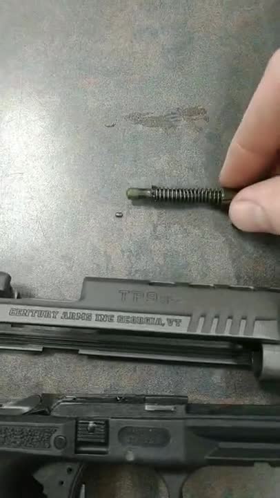 Canik TP9SFX 9mm Pistol Failure Mode #1: Broken Striker